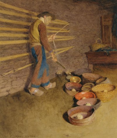 The Weaver by Sydney Curnow Vosper